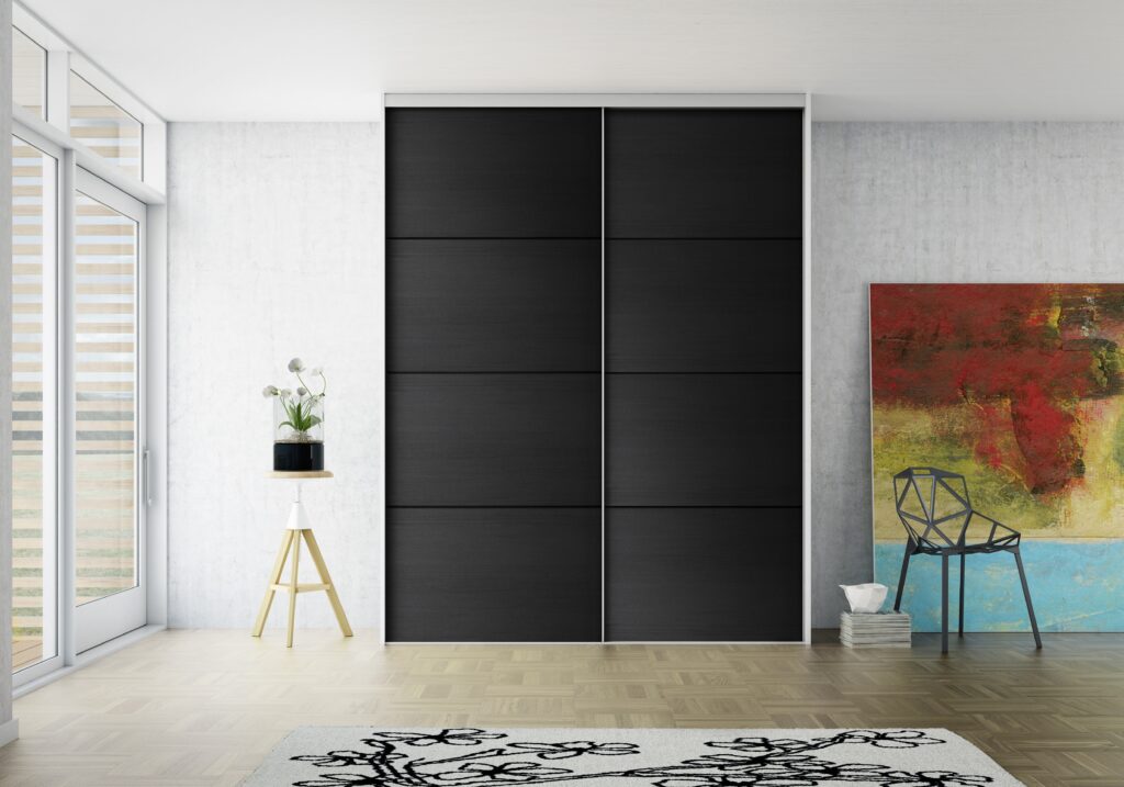 Wij staan voor u klaar met FlexiSlide BlackOak 2-deuren