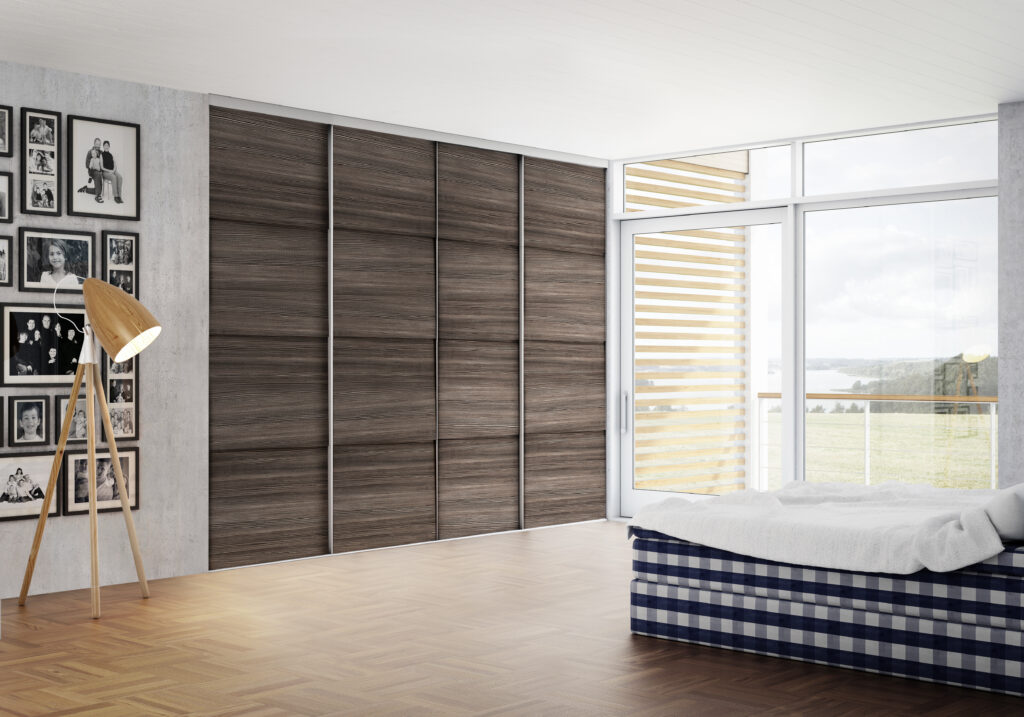 FlexiSlide BurnedOak 4-schuifdeuren