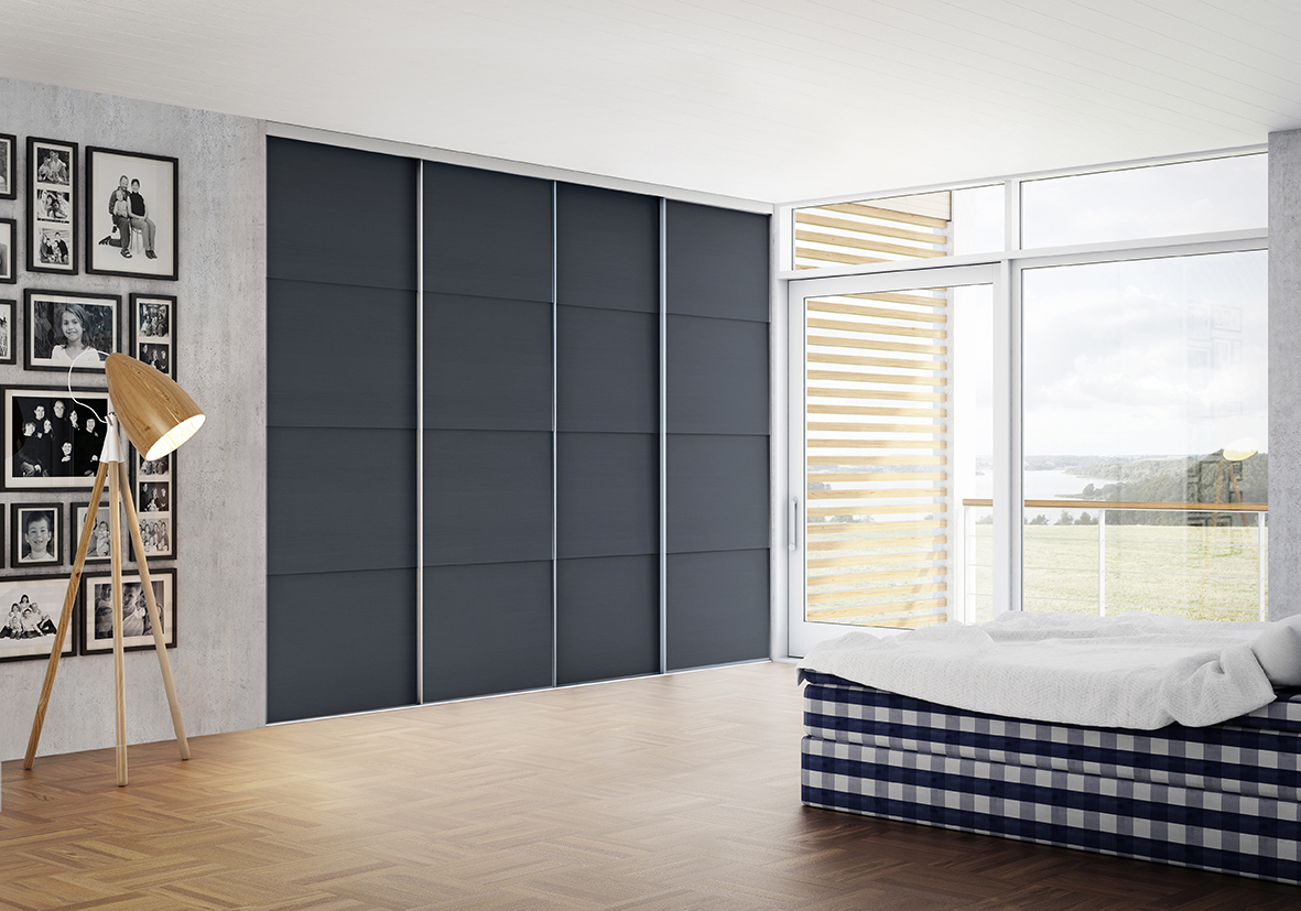 FlexiSlide GreyOak 4-deuren