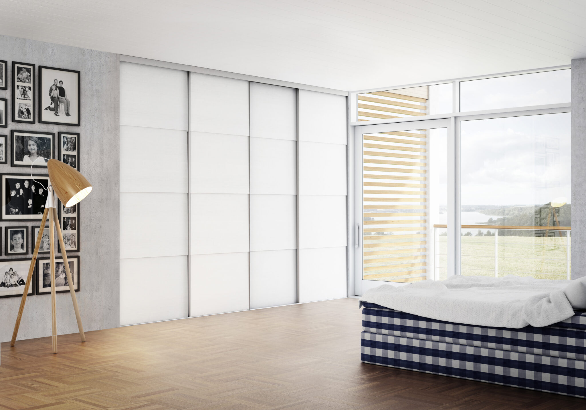 FlexiSlide WhiteOak 4-schuifdeuren