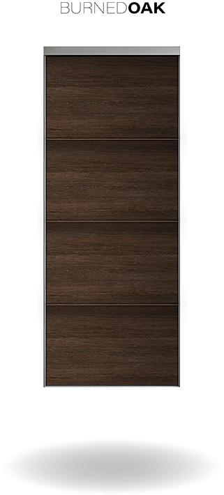 FlexiSlide BurnedOak schuifdeuren