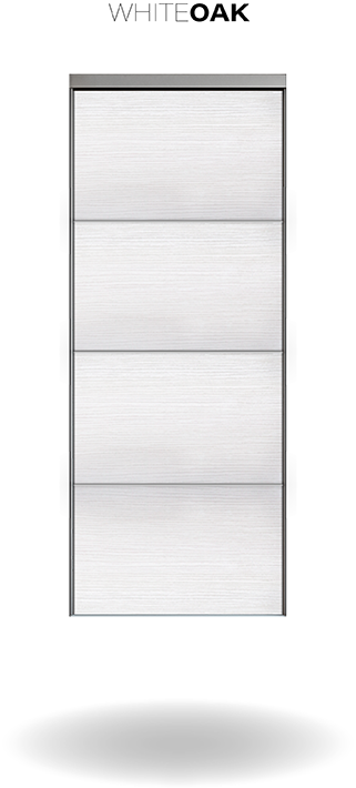 FlexiSlide WhiteOak schuifdeuren